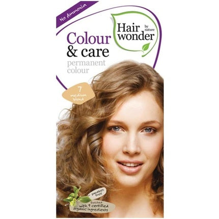 Vopsea păr, Hairwonder, Medium Blond, fără amoniac