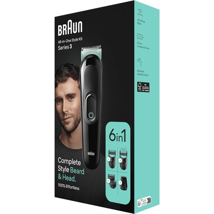 Aparat tuns, Braun, MGK3411, negru