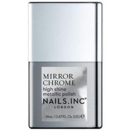 Lac de unghii Mirror Chrome Silver, 14ml