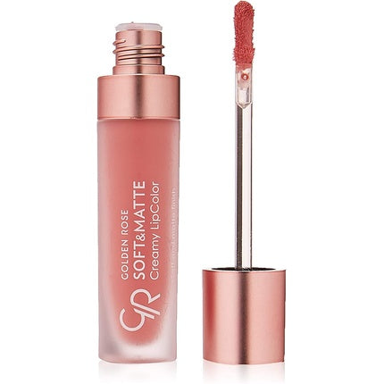Lichid Ruj, Golden Rose, Soft & Matte Creamy Lipcolor 105, culoare roz pal