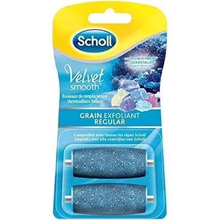 Rola exfoliantă Scholl Velvet Smooth, cristale diamant, 2 bucăți