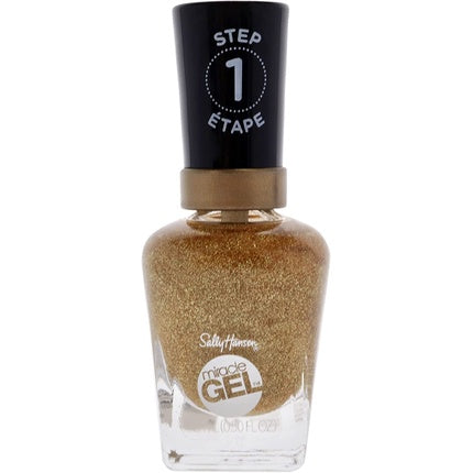 Lac de unghii gelat Sally Hansen Miracle Gel Five Golden Blings, aur, 14.7 ml