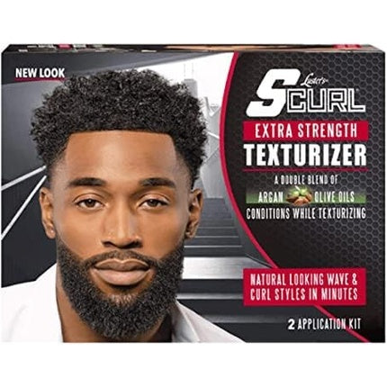 Set Texturizant Luster's SCurl Extra Strength pentru păr creț și ondulat, 414 g