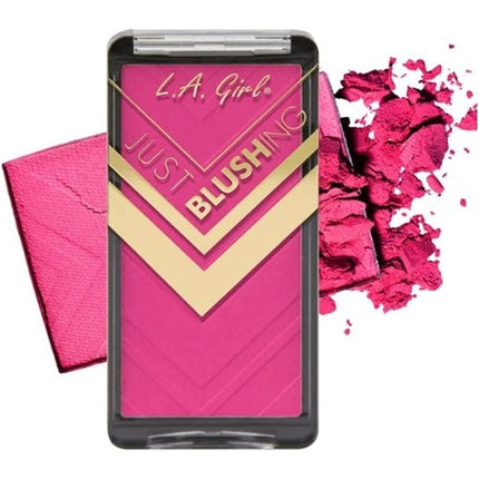 L.A. Girl Just Blushing Powder Blush, Just Love, roz vibrant