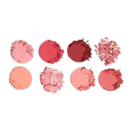 Paleta de farduri Revolution Ultra Blush Palette - 8 nuanțe matte și shimmer