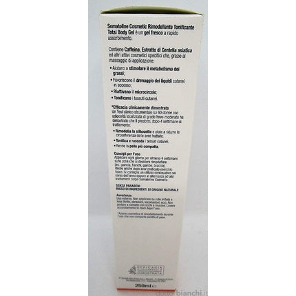 Gel remodelant, Somatoline Cosmetic, Total Body, alb, 250ml