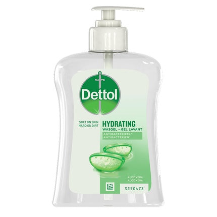 Săpun lichid Dettol, Hydrating Aloe Vera, ambalaj cu pompă