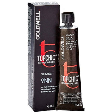 Vopsea de par, Goldwell Topchic, Extra Light Ash Blonde 9NN, 60ml