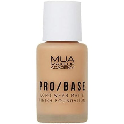 Fond de ten MUA Make Up Academy Pro Base Long Wear Matte Finish 30ml, culoare Bej