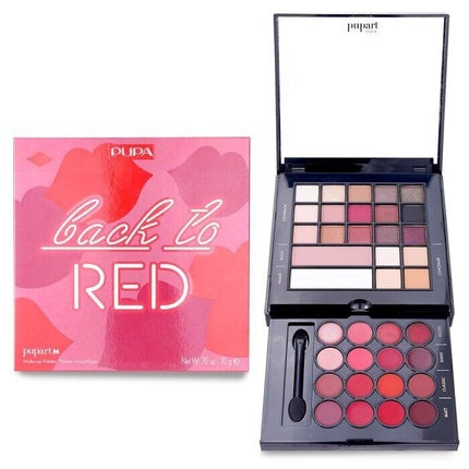 Paletă machiaj Pupa M Make Up Palette #001 Back To Red, 20g