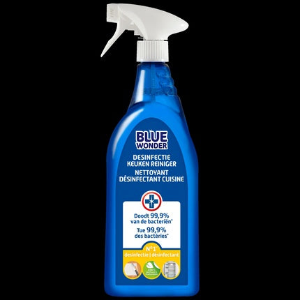 Spray dezinfectant Blue Wonder pentru bucătărie, 887 ml