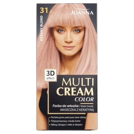 Culoare păr, Joanna Multi Cream Color, 31.5 Blond Deschis, 70ml