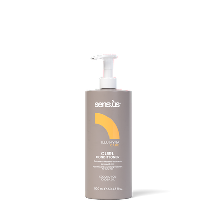 Condiționator pentru păr ondulat, Sensus Illumyna Care Curl Conditioner, 500 ml, cu ulei de cocos
