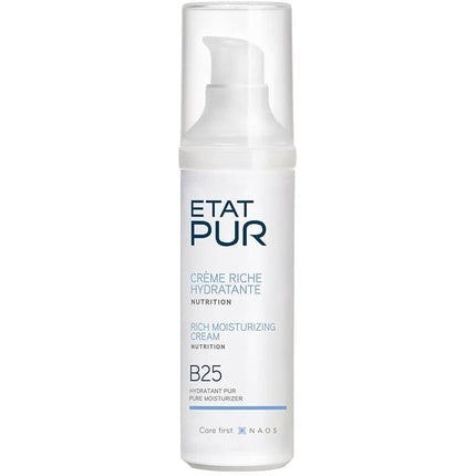 Crema Riche Hidratante, Etat Pur, 40ml