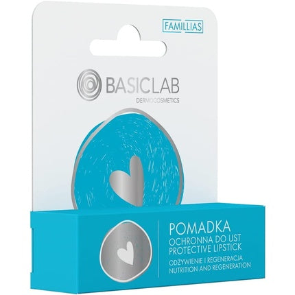 Balsam de buze Familias Basiclab pentru hidratare și regenerare, 4g