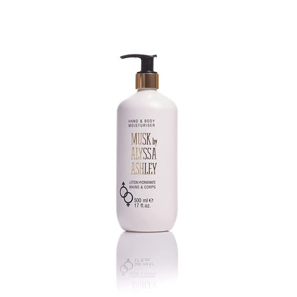Loțiune de corp Alyssa Ashley Musk, cu pompiță, 503 ml
