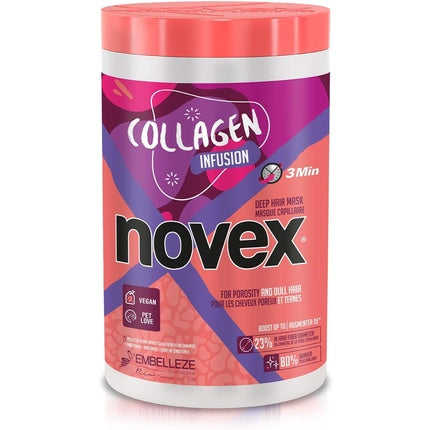 Masca de par, Novex, Collagen Infusion, 400 ml