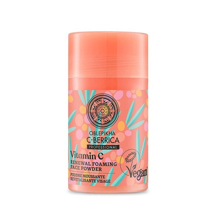 Pudră facială spumantă Natura Siberica Oblepikha C-Berrica, 35g