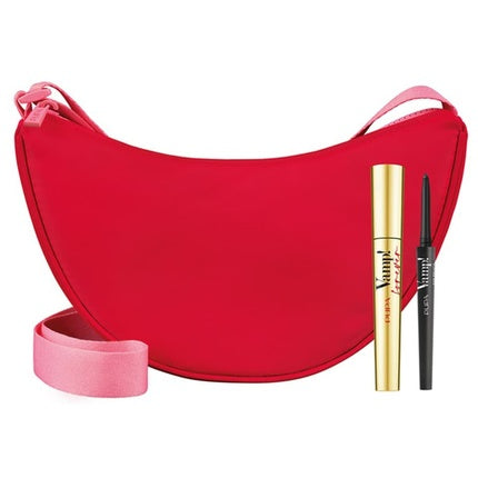 Kit Vamp! Clutch Bag Forever Mascara + Eye Pencil, Pupa, roșu