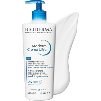 Cremă hidratantă, Bioderma, Atoderm, 500ml