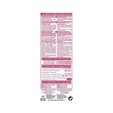 Vopsea de par, L'Oréal, Excellence Crema, N454, 345g