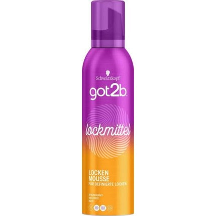 Spumă păr Got2b Curls, Haarstyling, anti frizz