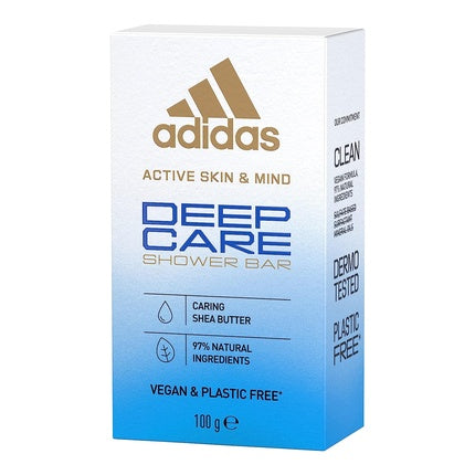 Săpun solid, Adidas, Deep Care, unt de shea, 100g