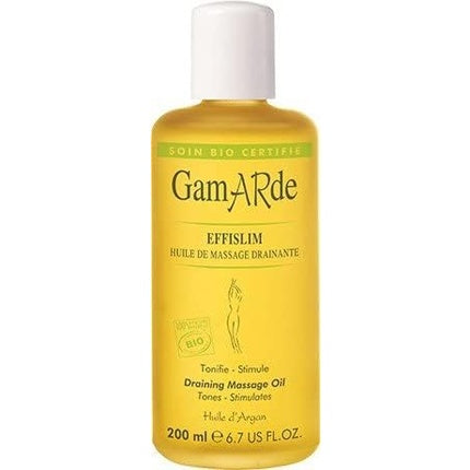 Ulei de masaj, Gamarde, Effislim, 200ml, galben