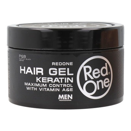 Gel de păr Red One cu Keratină, 400 ml, control maxim, vitamine A și E
