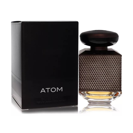 Parfum feminin Fragrance World Atom 100 ml, sticlă maro cu capac negru