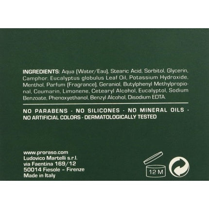 Cremă Pre-bărbierit, Proraso, Refreshing, 300ml