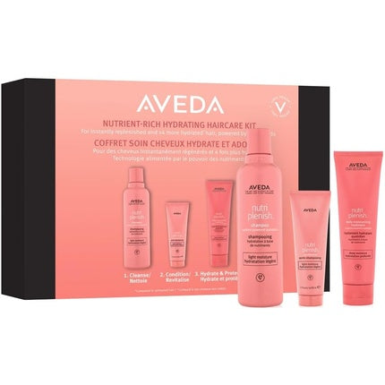 Set îngrijire păr Aveda Nutriplenish, Kit hidratant pentru iarnă