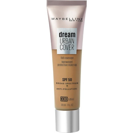 Fond de ten, Maybelline New York, Dream Urban Cover, 330 Toffee, 30ml