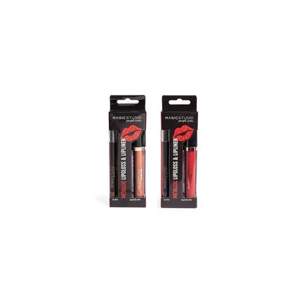 Ruj Magic Studio, Metallic, Trio Set, diverse culori