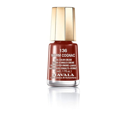 Lac de unghii Mavala 136 Warm Cognac, 5 ml