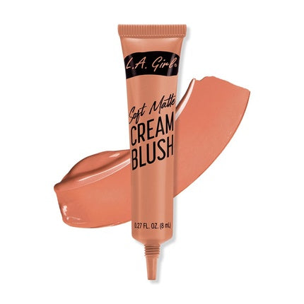 Blush cremă L.A. Girl Soft Matte, somon