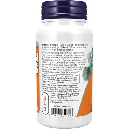 Now Foods Potassium Gluconate 100 CT - Supliment Mineral