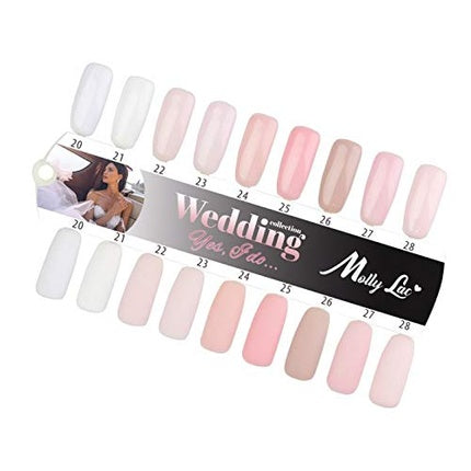 Ojă Hybrid Molly Lac Wedding Yes I Do, Roz, 5ml