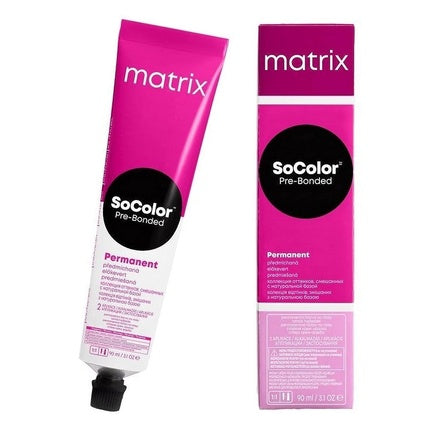 Vopsea de păr permanentă Matrix SoColor Pre-Bonded 10SP Extra Light Blonde Silver Pearl, 90ml