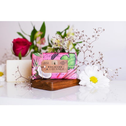 Săpun Solid, The English Soap Company, Rhubarb & Coconut, 190g