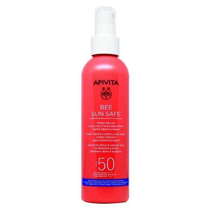 Spray de protecție solară, Ultra Apivita Bee Sun Safe SPF 50, 200ml