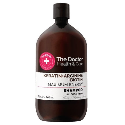 Șampon Strengthening Health & Care cu Keratină + Arginină + Biotină, 946 ml