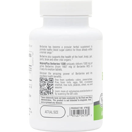 Vitamine, Natures Plus, Pro Berberine, 60 Tablete