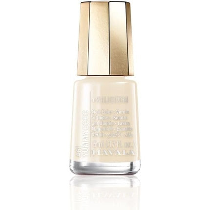 Lac de unghii Mavala Yummy Coco 461, 5ml, Culoare crem palid cu reflexe perlate