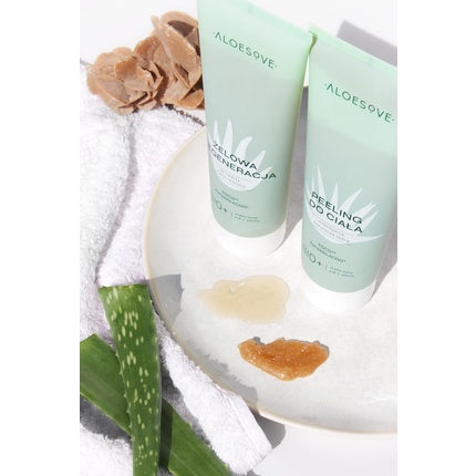 Gel Multifuncțional Aloesove pentru Față, Corp și Păr 250ml - Vegan