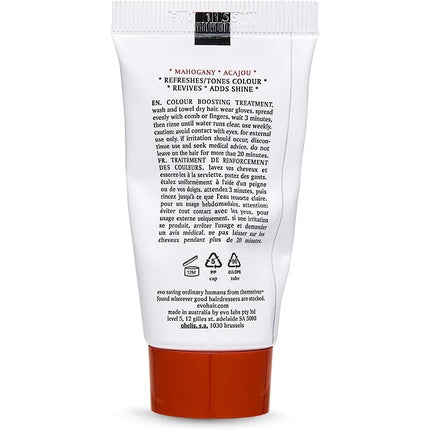 Condiționator Evo Fabuloso Mahogany, Tratament de colorare intensă, 30 ml