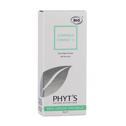 Phyt's Contact + Soft Scrub, Corp, 40g, Alb/Verde
