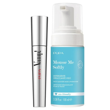 Set machiaj, Pupa Milano, Vamp Mascara si Mousse Me Softly, roz
