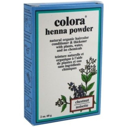 Vopsea Păr, Colora, Henna, Castaniu, Pudră