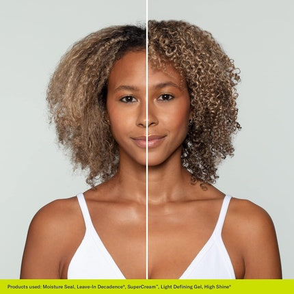 Gel hairstyling, DevaCurl, Light Defining, verde
